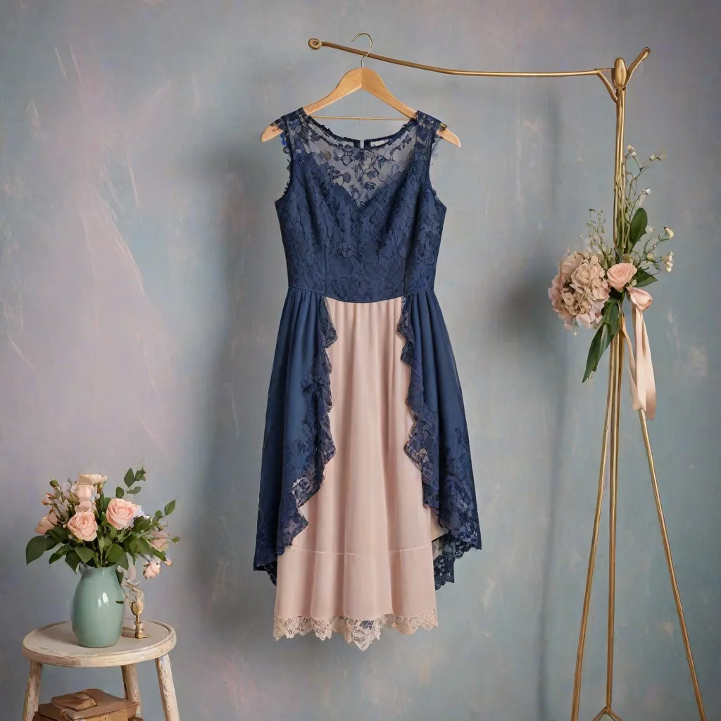 Jakie dodatki dobrać do chabrowej sukienki?