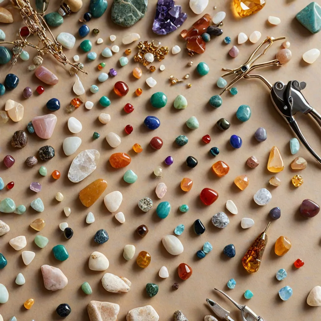 Jak zrobić naszyjnik z kamieni naturalnych?