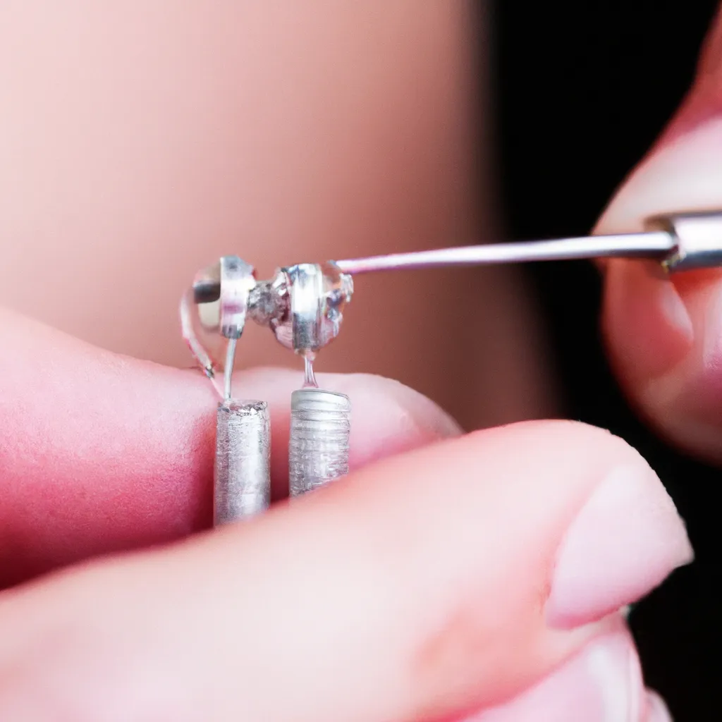 Jak zdjąć kolczyki od piercera?